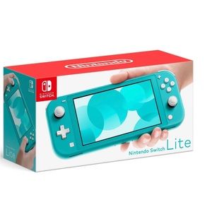 Turquoise Nintendo Switch lite.  Brand new all original packaging
